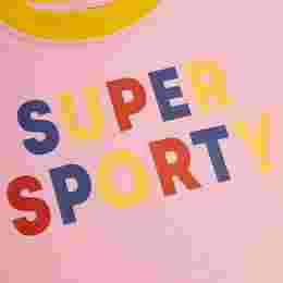 ◆키즈◆24SS 키즈 슈퍼 스포티 프린팅 티셔츠 핑크 24220117 28