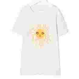 ◆키즈◆22SS 키즈 선 그래픽 티셔츠 화이트 2212010 510