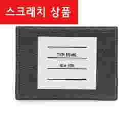 ◆스크래치◆페이퍼 라벨 탭 카드지갑 다크그레이 MAW290A 00198 025