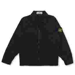 ◆키즈◆23FW 키즈 와펜 포켓 집업 셔츠 자켓 블랙 791610102 V0129
