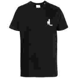◆당일◆24SS 자페르 ZAFFERH 로고 프린트 티셔츠 블랙 TS0047HA B1N21H 01BK