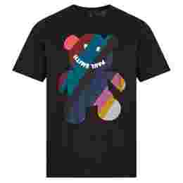 ◆당일◆23SS 레인보우 테디 로고 프린팅 티셔츠 블랙 M2R 011R JP3510 79
