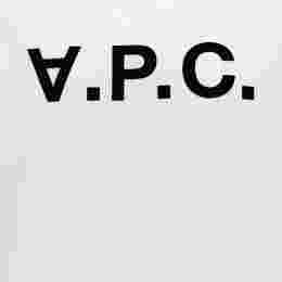 ◆당일◆25SS VPC 벨벳 로고 스탠다드핏 티셔츠 화이트 COHBM M26384 TAE