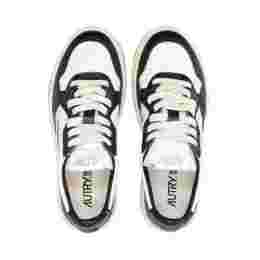◆당일◆23FW 메달리스트 로우탑 스니커즈 화이트/블랙 AULM WB01