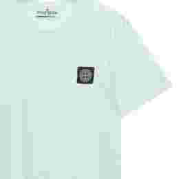 ◆키즈◆23SS 여성 로고 패치 티셔츠 민트 781620147 V0044