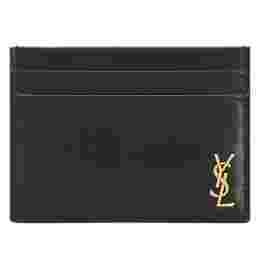 ◆당일◆25SS 금장 모노그램 카드지갑 블랙 607603 02G0W 1000