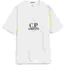 ◆당일◆25SS 로고 자수 티셔츠 화이트 18CMTS106A 110301W 103