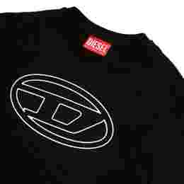 ◆키즈◆24SS 키즈 시그니처 로고 티셔츠 블랙 J01788 0BEAF K900