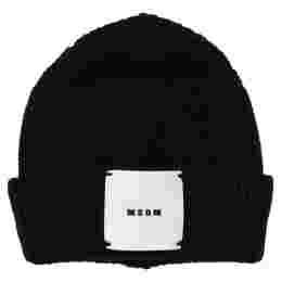 ◆키즈◆23FW 키즈 로고 패치 비니 블랙 F3MSJBHT133 110