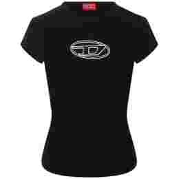 ◆당일◆25SS T ANGIE 컷 아웃 티셔츠 블랙 A06268 0AFAA 9XX
