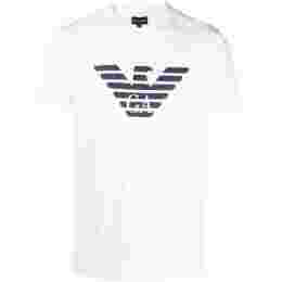 ◆당일◆25SS 로고 프린팅 티셔츠 화이트 8N1TN5 1JPZZ 0147