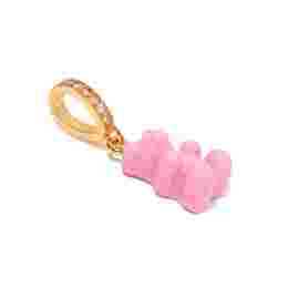 ◆당일◆24SS 노스탤지어 베어 큐빅 펜던트 캔디핑크 NOSTALGIABEAR PAVE CANDYPINK