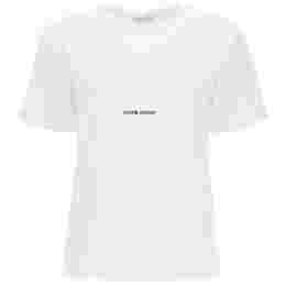 ◆당일◆24SS 로고 프린팅 티셔츠 화이트 460876 YB2DQ 9000