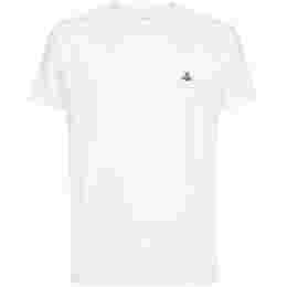 ◆당일◆24SS ORB 로고 자수 클래식 티셔츠 화이트 3G010013 J001M A401