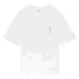 ◆13주년◆하트 로고 자수 티셔츠 화이트 E22UTS002 726 100