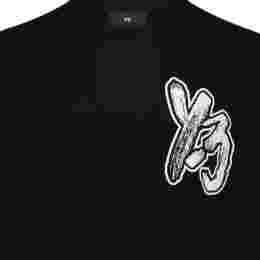 ◆당일◆23SS GFX 브러쉬 로고 티셔츠 블랙 IM1790