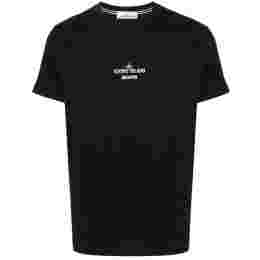 ◆11주년◆로고 아키비오 백 프린팅 티셔츠 블랙 68152NS91 V0029