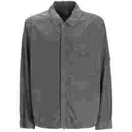 ◆당일◆25SS 렌즈 와펜 셔츠 자켓 그레이 18CMOS095A 005904G 935